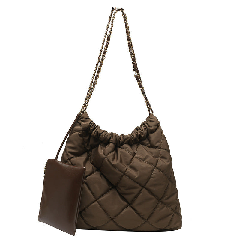 Rhombus Large Capacity Totes Fashion Women