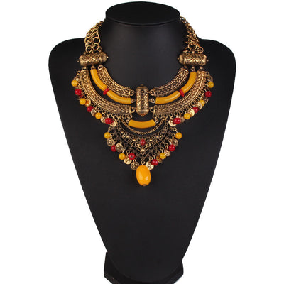Fashion vintage pattern necklace