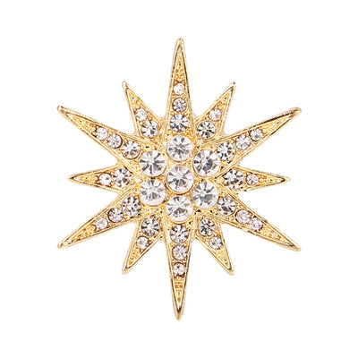 Diamond Fashion Cufflink Brooch Accessories