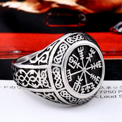 Fashion Vintage Titanium Steel Ring