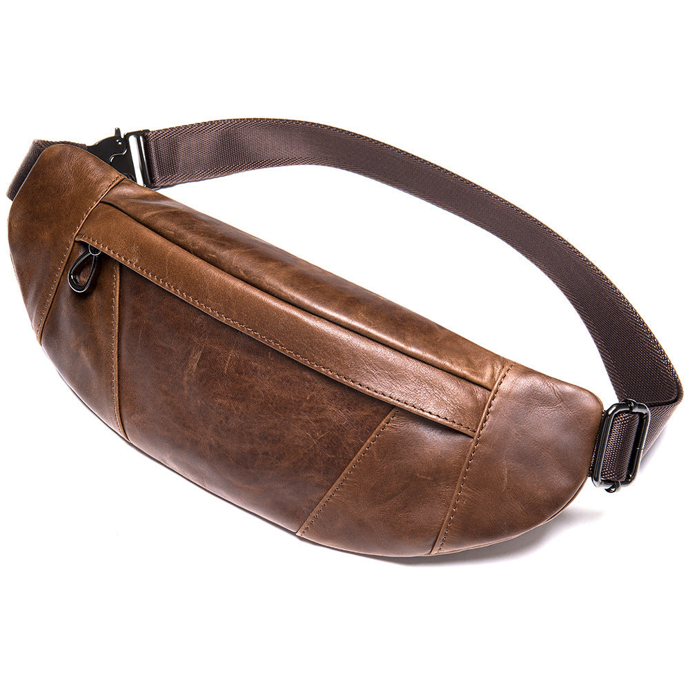 Vintage Fashion Cowhide Messenger Bag