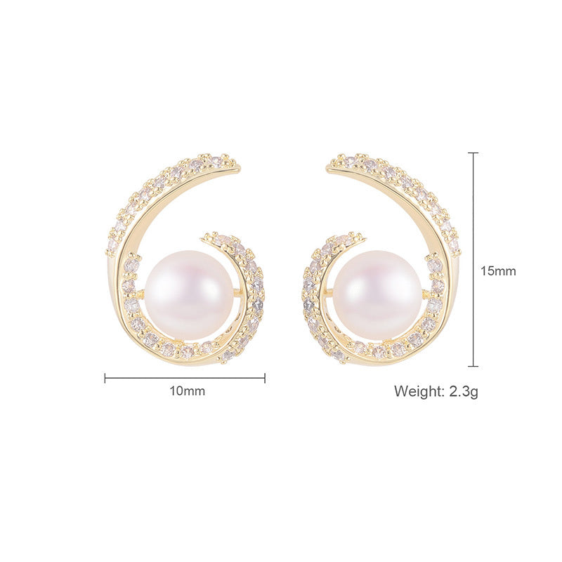 Light Luxury Fashion Personality Korean Earrings