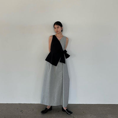 Women's Fashion Vintage Vest Dress