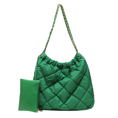 Rhombus Large Capacity Totes Fashion Women