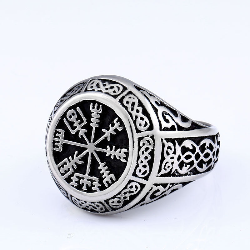 Fashion Vintage Titanium Steel Ring