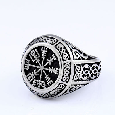 Fashion Vintage Titanium Steel Ring