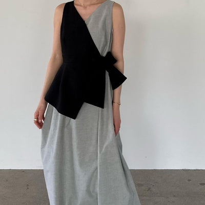 Women's Fashion Vintage Vest Dress