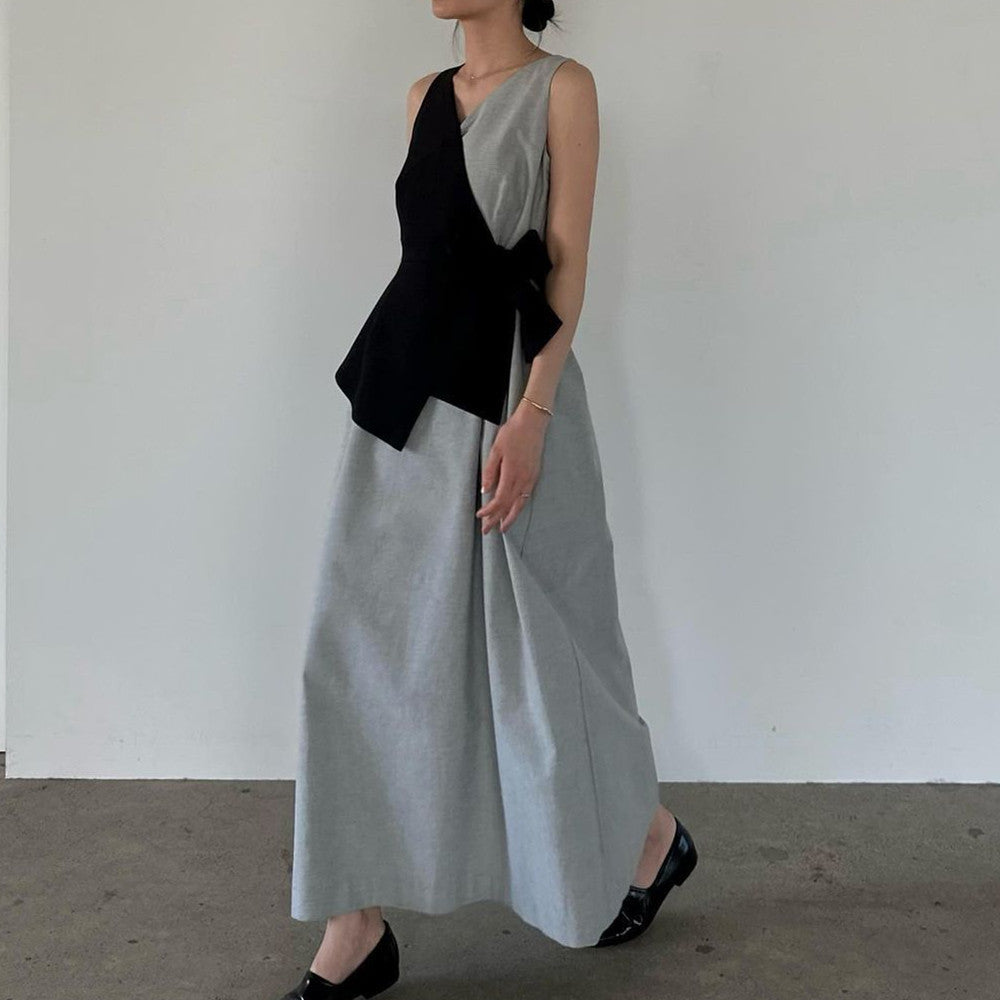 Women's Fashion Vintage Vest Dress