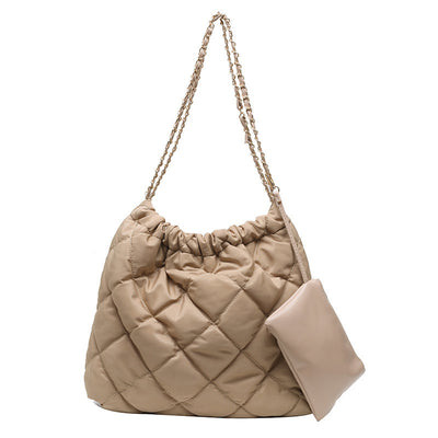 Rhombus Large Capacity Totes Fashion Women