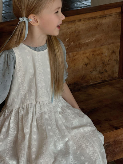 Fashion Children Vintage Vest Dress